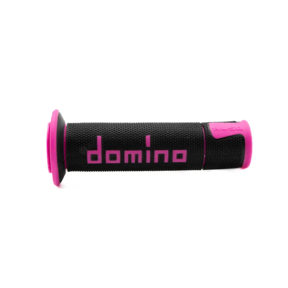 Domino Racing A450 Road Racing Grips A45041C4340B7-0 - Black Fuchsia Pair