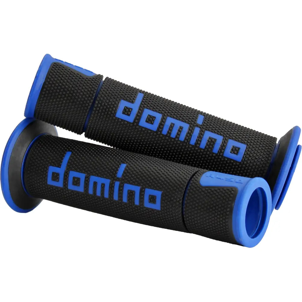 A450 Road Racing Grips Black/Blue Pair
