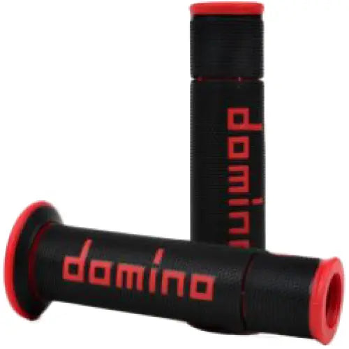 A450 Road Racing Grips Black/Red Pair