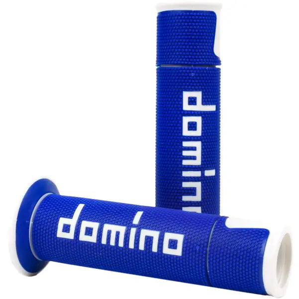 A450 Road Racing Grips Blue/White Pair