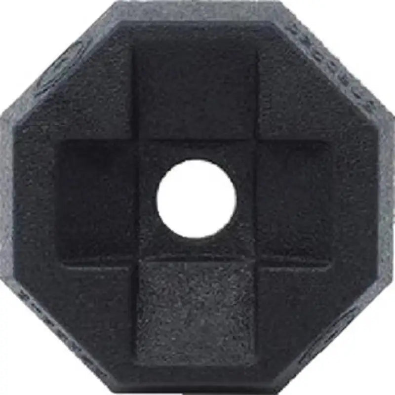 Black octagonal DONUT1 Snappad accessory for RV, automotive, powersports, off-road, marine, truck accessories, interior, truck bed, and RV parts, AVADA - Best Sellers, Must Haves