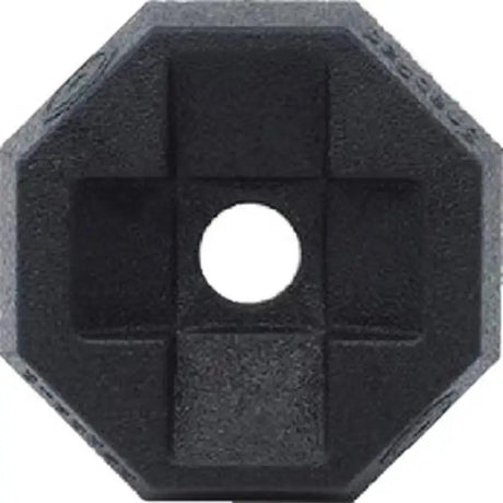 Black octagonal DONUT1 Snappad accessory for RV, automotive, powersports, off-road, marine, truck accessories, interior, truck bed, and RV parts, AVADA - Best Sellers, Must Haves