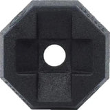 Black DONUT1 Snappad Snappad Accessory, providing stability and durability for RV, Automotive, Powersports, and off-road applications. Compatible with marine and truck accessories, enhancing interior and exterior setups. Ideal for truck beds and RV parts. AVADA - Best Sellers, Must Haves