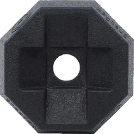 Black DONUT1 Snappad Snappad Accessory, providing stability and durability for RV, Automotive, Powersports, and off-road applications. Compatible with marine and truck accessories, enhancing interior and exterior setups. Ideal for truck beds and RV parts. AVADA - Best Sellers, Must Haves