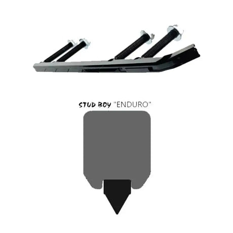 DOO-E2410-60 Stud Boy Enduro Runners 6 Inch Ski Doo - Skis/Carbides/Runners