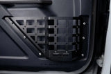Door Panel Molle Style; Powder Coated; Black; Steel; Set Of 2 - Truck & Automotive