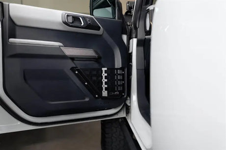 Door Panel Molle Style; Powder Coated; Black; Steel; Set Of 2 - Truck & Automotive