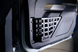 Door Panel Molle Style; Powder Coated; Black; Steel; Set Of 2 - Truck & Automotive