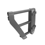 Door Tubular Lower Half; With Ball Handle; Textured; Black; Steel; Single; Retention Straps - Truck & Automotive