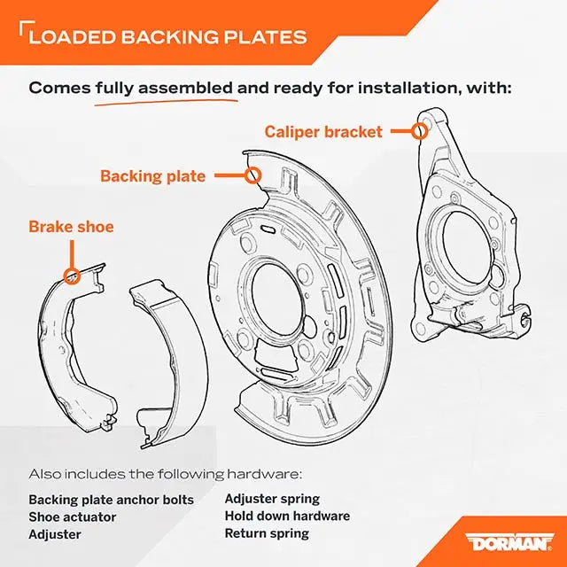Dorman 926-374 Brake Backing Plate