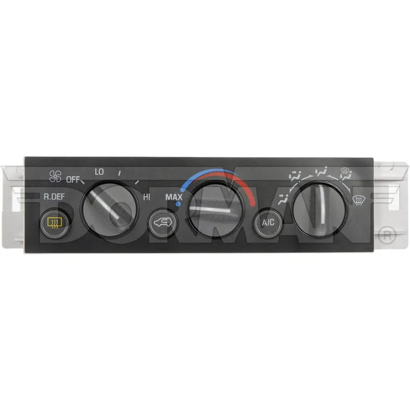 Dorman Limited Lifetime Warranty Climate Control Panel 599-006