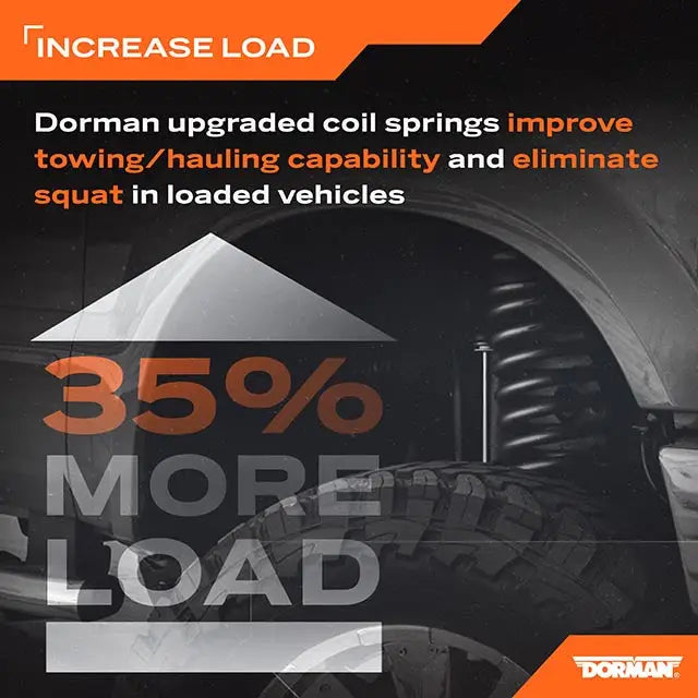 Dorman Limited Lifetime Warranty Coil Spring 929-942 - Heavy Duty Upgrade