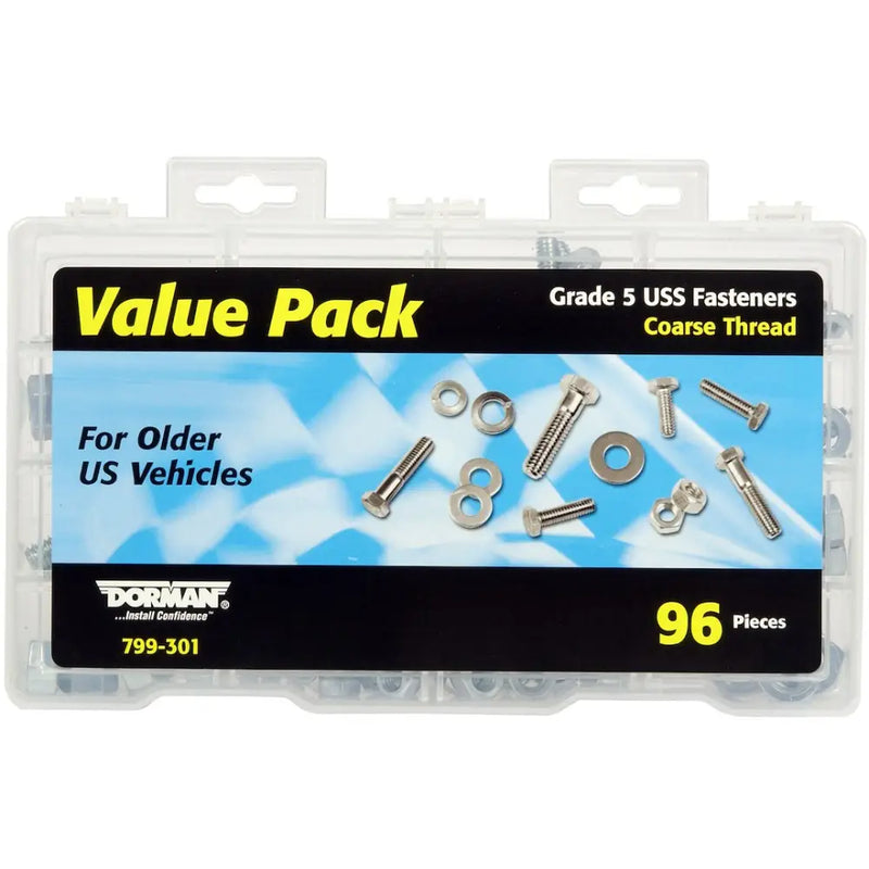 Dorman Limited Lifetime Warranty Fastener Assortment 799-301 - Grade Uss Hardware VP