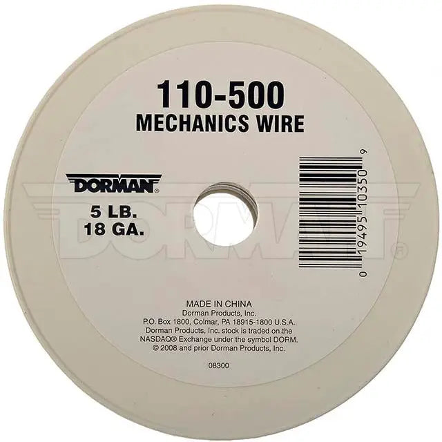 Dorman Limited Lifetime Warranty Mechanics Wire 110-500 - Mac 18G 72792