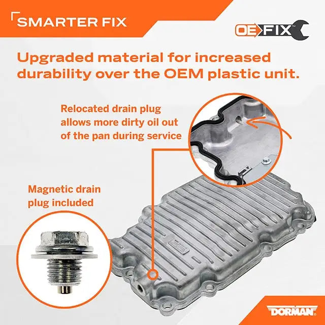Dorman Limited Lifetime Warranty Oil Pan 264-863 - Lower