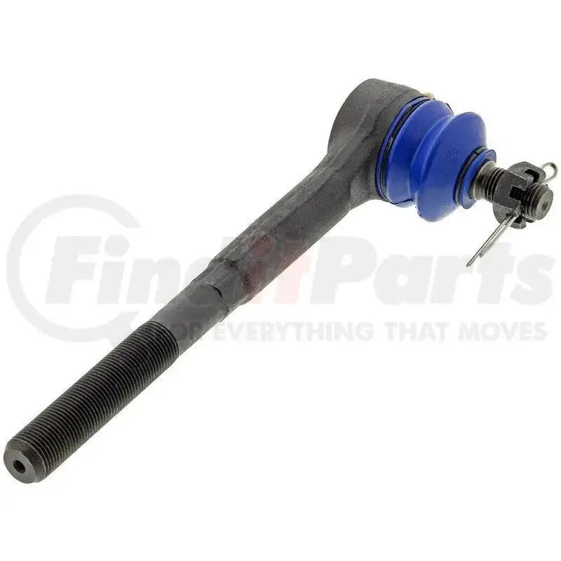 Black tie rod end with blue boot for Dorman TI85312 inner tie rod replacement
