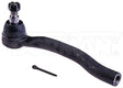 Black metal tie rod end for Dorman TO59202 tie rod and outer rod end replacement