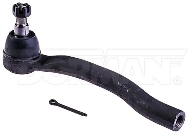 Black metal tie rod end for Dorman TO59202 tie rod and outer rod end replacement