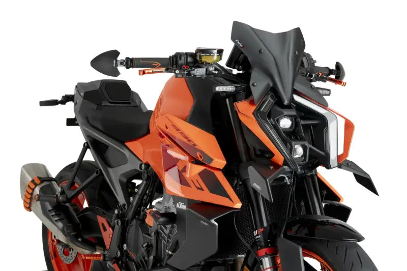 Downforce Front Spoiler Matt Black Ktm - PUIG