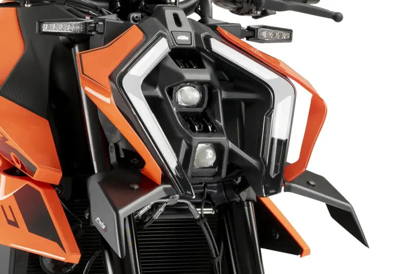 Downforce Front Spoiler Matt Black Ktm - PUIG