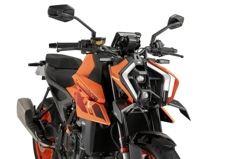 Downforce Front Spoiler Matt Black Ktm - PUIG