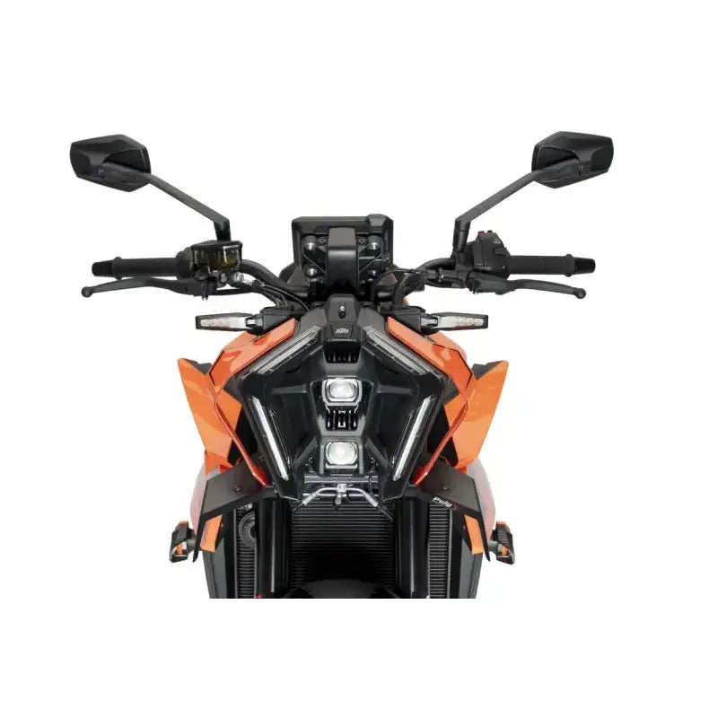 Downforce Front Spoiler Matt Black Ktm - PUIG
