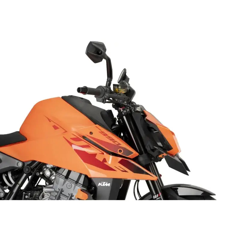 Downforce Front Spoiler Matt Black Ktm - PUIG