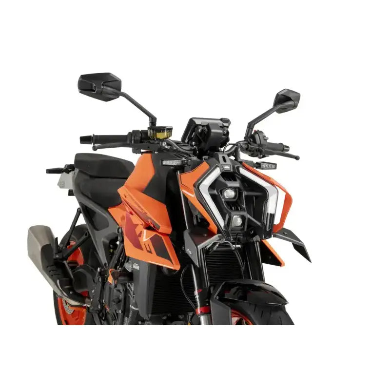 Downforce Front Spoiler Matt Black Ktm - PUIG