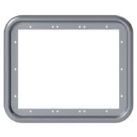 FOGATTI WATER HEATER REPAIR PART RV: Fogatti Grey Trim Ring 15x15 RTRAXG1515