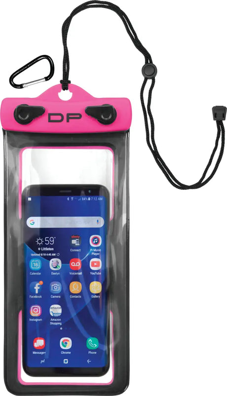 DP-48HP Kwik Tek Phone Case 4’’W X 8’’L Hot Pink - Cell Phone/GPS/PDA