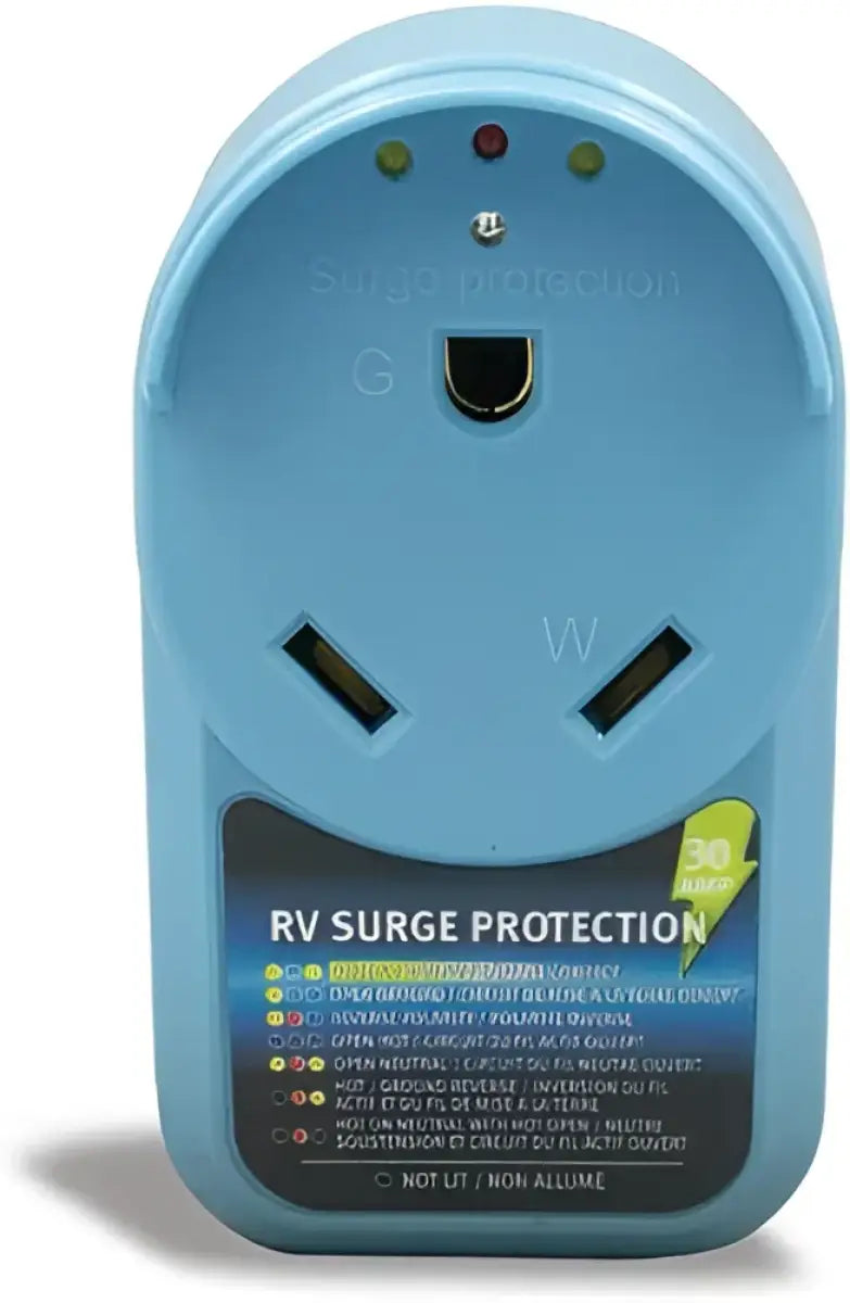 DP-SP30A Dicor Corp 30 Amp Plug RV Surge Protector, protects RV electrical system from power surges, compatible with most RVs, durable construction for off-road and marine use, RV Electrical & Lighting, RV Electrical, AVADA - Best Sellers, Must Haves