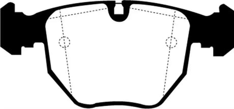 EBC DP21036 EBC 01-03 BMW 530i 3.0 (E39) Greenstuff Front Brake Pads