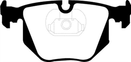 EBC DP21118 EBC 04-06 BMW X3 2.5 (E83) Greenstuff Rear Brake Pads