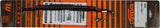 Black automotive wiper blade DP4-1300-10 with instruction sheet and brass nuts