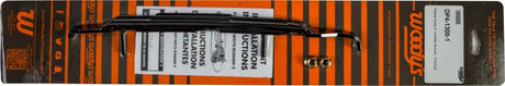 Black automotive windshield wiper blade with brass nuts for DP4-1300 Dooly carbide runner