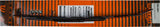 Black windshield wiper blade with mounting hardware for DP6-1225 Dooly Carbide Runner