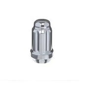 DPC1014SM West Coast Wheel 14X1.5 Spline Lug Nut 1.65' Chrome