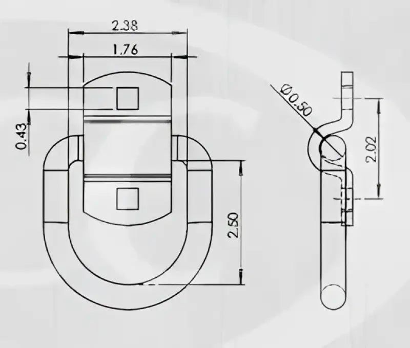DR-050-Z D-Ring