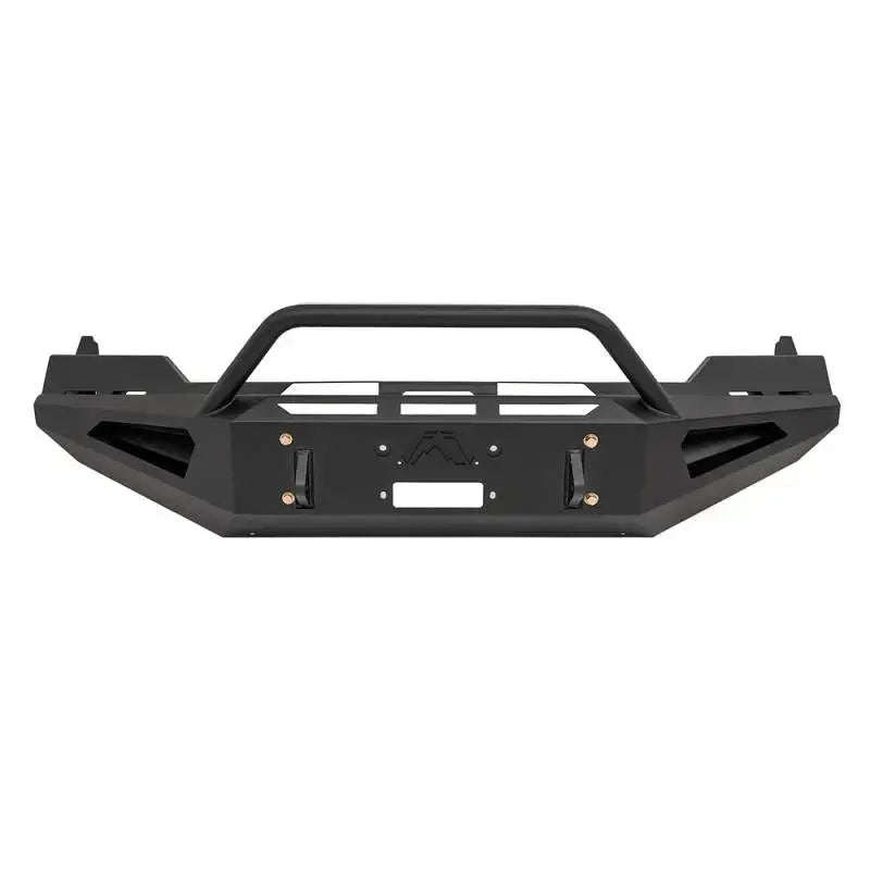 DR13-RS2462-1 Fab Fours 2013-2016 Dodge 1500 Red Steel Front Bumper with Full Grille Guard - premium exterior truck accessory, RV, Automotive, Powersports, off-road, Bumpers, Grilles & Guards, AVADA - Best Sellers, Must Haves
