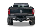 DR19-T4450-1 Fab Fours Black Steel Rear bumper, crafted from high-quality black steel, providing ultimate protection and rugged appearance, perfect for off-road use, durable and strong construction, Bumpers, Grilles & Guards, AVADA - Best Sellers, Must Haves
