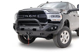 DR19-X4452-1 Fab Fours 2019 Dodge HD Matrix Pre-Runner showcasing heavy-duty construction and sleek design for enhanced off-road protection.