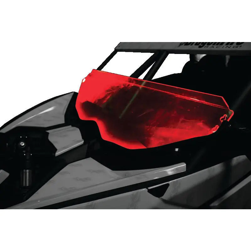 DragonFire Racing 522034 DragonFire Racing Windshield Light - Red - 522034