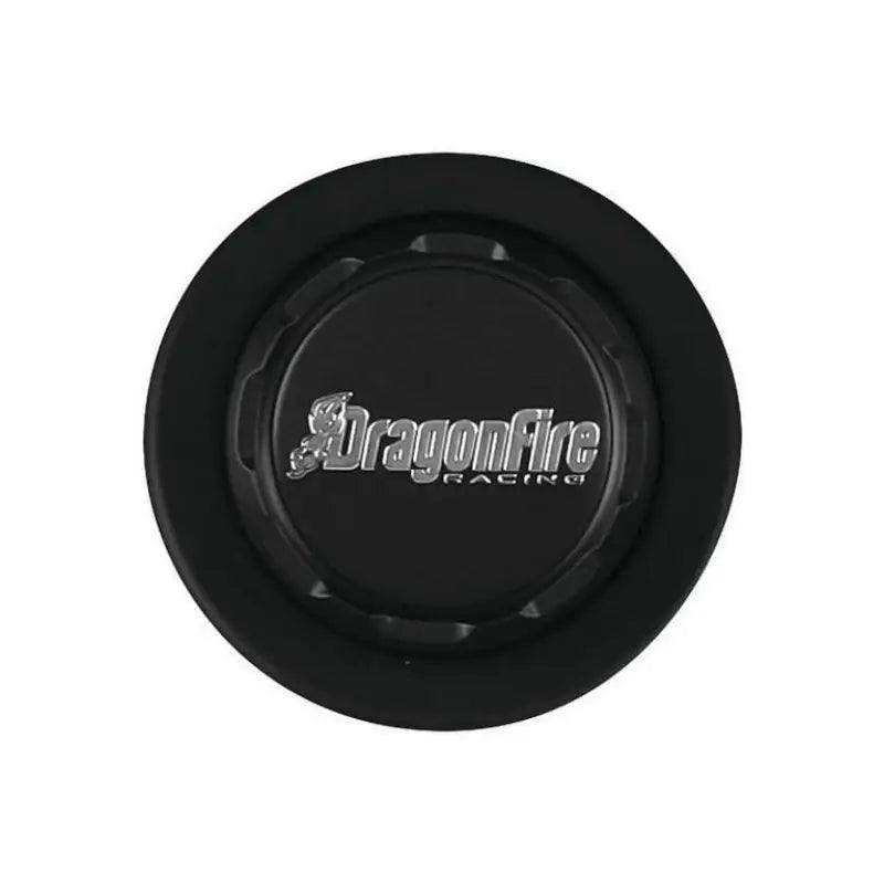 Black Dragonfire Racing cap from DragonFire Racing Dragonfire center caps lineup