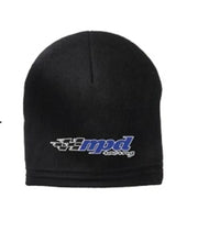 Black beanie with DragonFire Racing DFR Circle Logo for racing fans