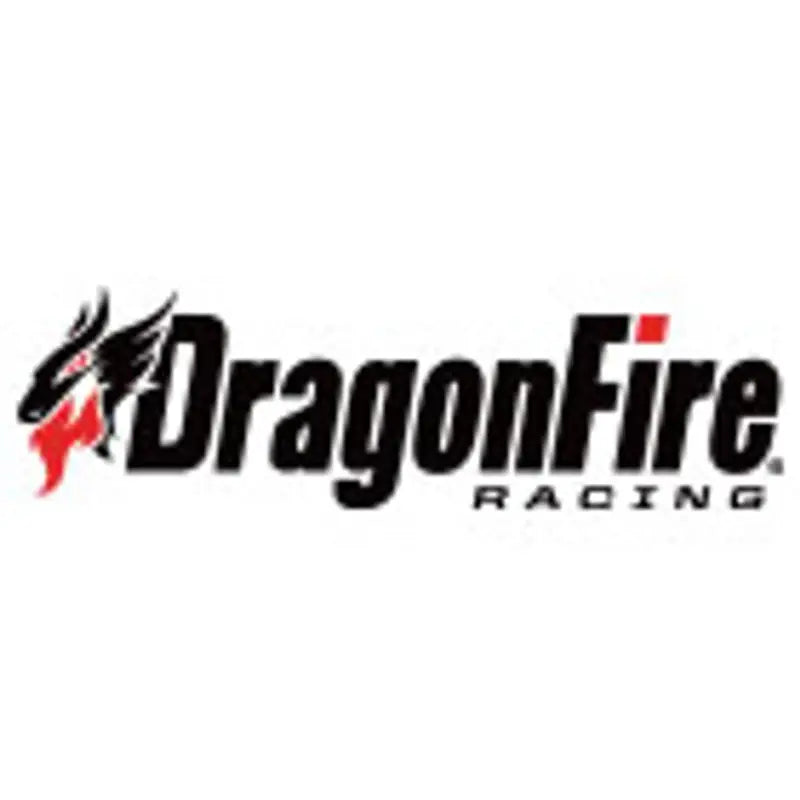 DragonFire Racing DFR logo on blue red tee front view for racing fans