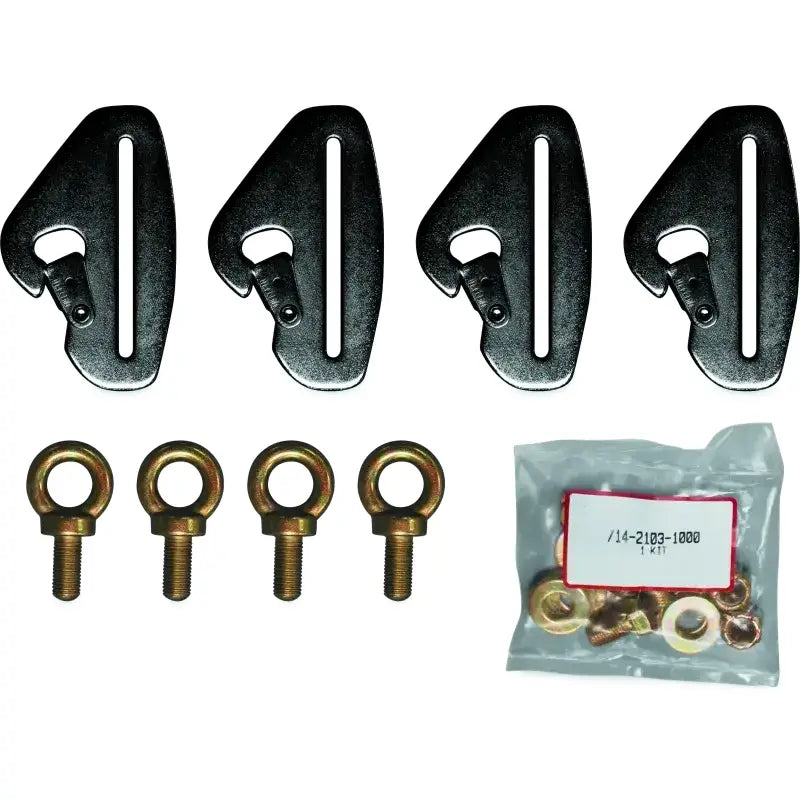 DragonFire Racing Harness Mounting Kit- Quck Release for Can-Am Maverick Models - RV and Auto Parts