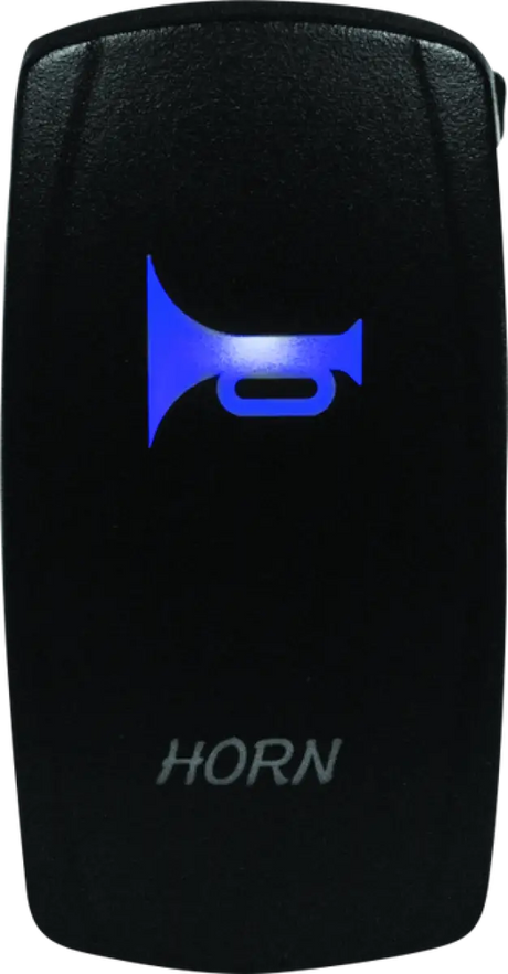 Illuminated horn switch from DragonFire Racing Lighted Switch Horn On/Off Red 521372