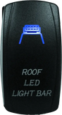 Illuminated roof light bar switch from DragonFire Racing Lighted Switch Roof Led On/Off Blue