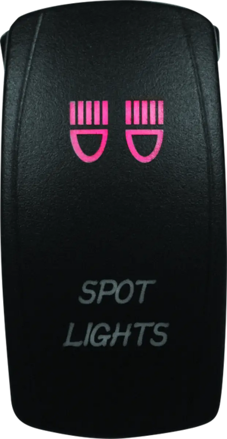 Illuminated DragonFire Racing Lighted Switch Spot Light On/Off Red for racing fans