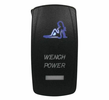 Black DragonFire Racing Lighted Switch Wench with suggestive image for easy control